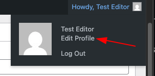 edit profile